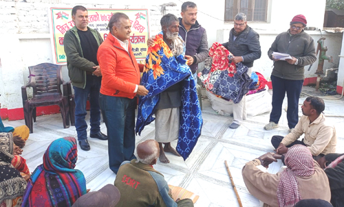 भारतको गणतन्त्र दिवसको अवसर पारेर गरिब असहायलाई सहयोग